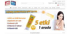 Desktop Screenshot of angkozmetik.com