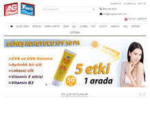 Tablet Screenshot of angkozmetik.com